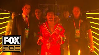 Manny Pacquiao, Keith Thurman make entrances for main event title fight | PBC ON