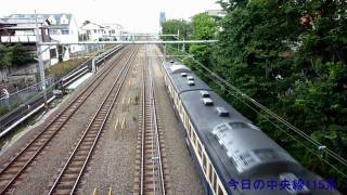 2010年７月１７日（土）今日の中央線115系（M7編成）回9524M団体 Vol2