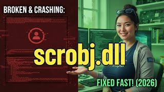 How to Fix scrobj.dll and Scripting Errors!