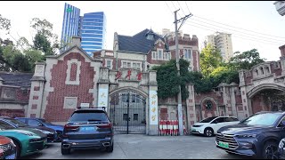 Yuyuan Road｜Shanghai Tour 4K｜Villa Block｜Western style house and villa block｜Xuhui District｜Xingguo