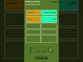 Learn Arabic : Work in Arabic