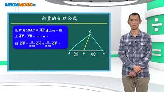 高中數學_平面向量_向量的拆解與應用_賴政泓