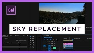 EASIEST Sky Replacement in Adobe Premiere Pro CC with Title Tool