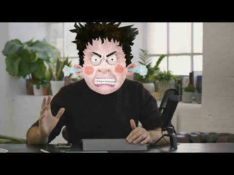 How do you describe upset in writing?