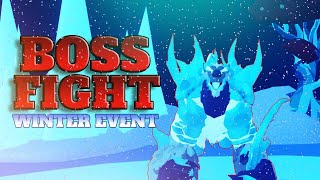 YETI BOSS FIGHT!!! Winter Event - Creatures of Sonaria