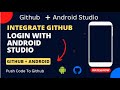 How To Connect Android Studio To Github. | Push Android Project APP To Github.