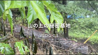 【VLOG #0.5】山の上の秘密基地 除草剤、その後