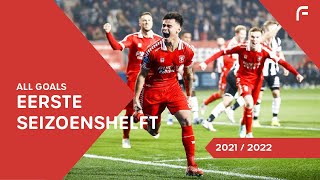 GOALS | Alle doelpunten van de eerste seizoenshelft! - FC Twente (2021-2022)