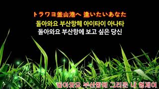 돌아와요 부산항에(釜山港へ帰れ) / 등려군(鄧麗君)