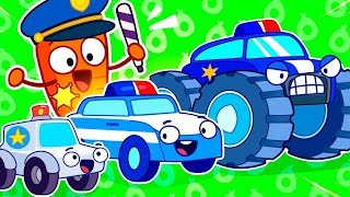 Let's Go Police Monster Truck ✨ Rescue Team || Best Kids Cartoon by Meet Penny 🥑💖