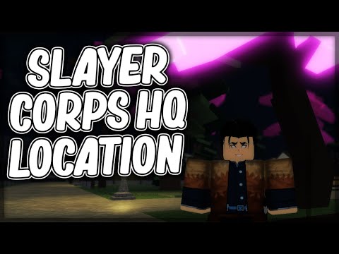 SLAYER CORPS/HQ BASE LOCATION IN DEMONFALL!! Demon Fall Fast Demon Slayer Corps HQ Base Codes