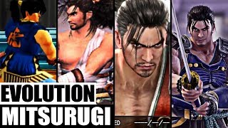 Evolution of Mitsurugi from SoulCalibur (1995-2018)