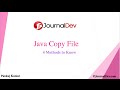 4 Ways to Copy Files in Java