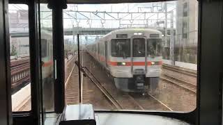 313系0番台Y13編成　新快速豊橋行き　名古屋〜金山