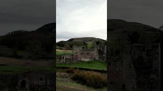 an afternoon in the scottish countryside at 800 year old castle ruins #scotland #scottishcastles