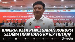 🔴LIVE - Menko Budi Ungkap Capaian Kinerja Pencegahan Korupsi hingga Penerimaan Devisa Negara