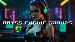 [1 Hour] Ambient Industrial Metal / EBM / Cyberpunk Mix | Abyss Engine Sounds