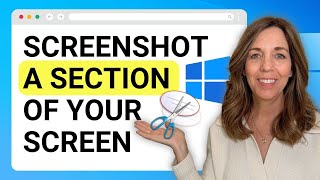 How To Use Snipping Tool For Windows (Screenshot Part Of Your Screen)