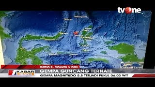 Lagi, Gempa Magnitudo 5,8 Guncang Ternate | tvOne