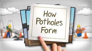 What causes potholes?  We get the answers from PennDOT