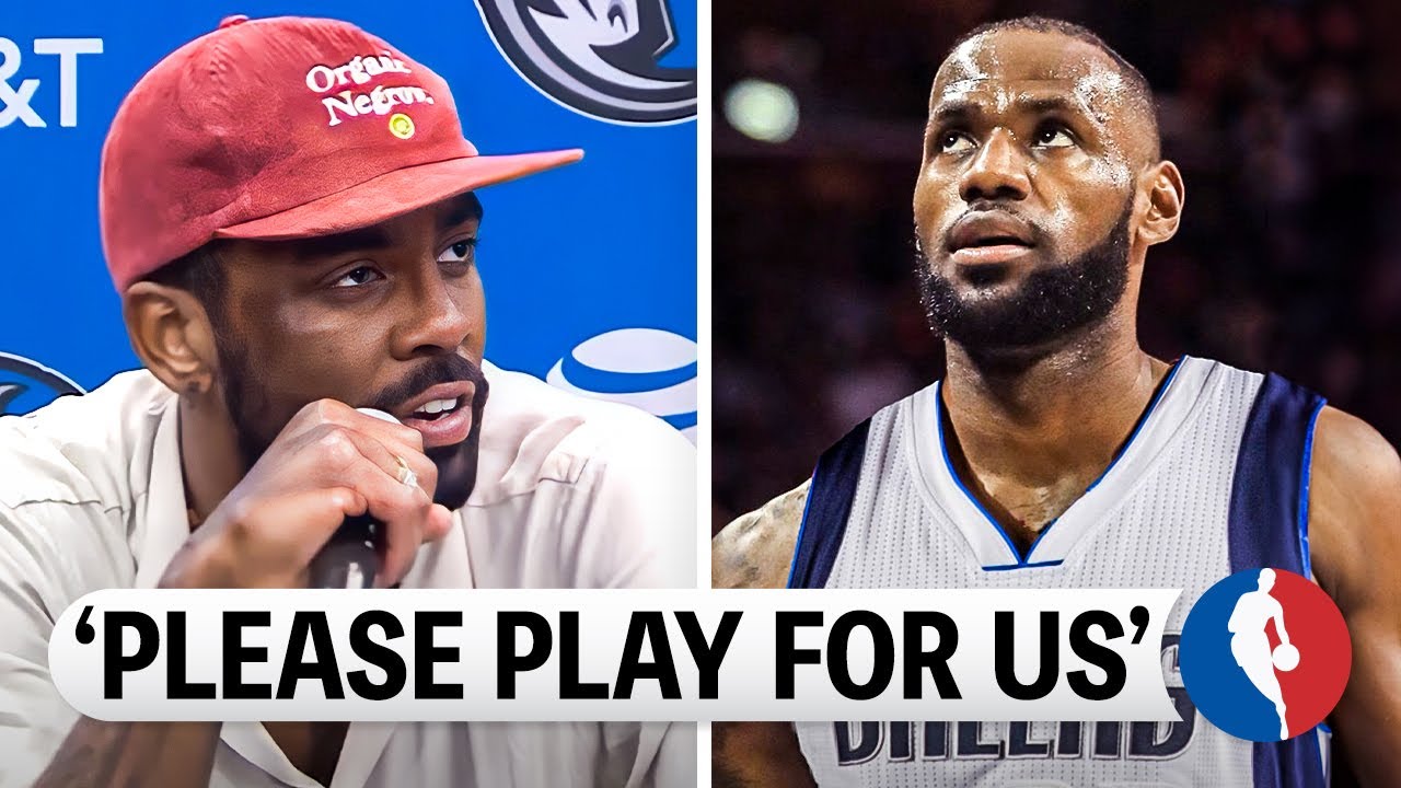 Why Kyrie Irving Is HOPING LeBron James Will Join The Mavericks.. - YouTube