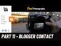 Custom Blogger Homepage Design for Photography Website (Part 2)