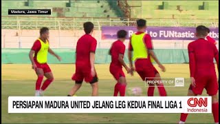 Persiapan Madura United Jelang Leg Kedua Final Liga 1 Lawan Persib