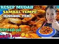 Resep mudah sambal tempe jengkol teri enak|| variasi sambal jengkol enak