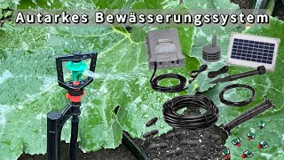 WIE ein autarkes Bewässerungssystem im Garten einfach installieren #bewässerung #solarbetrieben