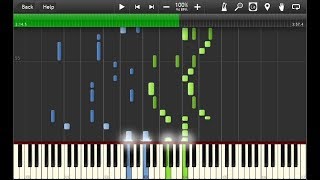 Vocaloid - Sand Planet (Suna no Wakusei) [Synthesia Piano Tutorial]