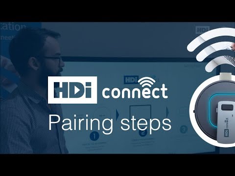 Hdi Connect Pairing Steps Youtube