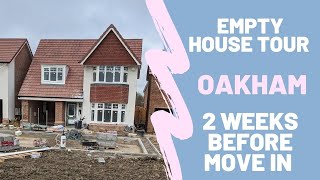 Countryside Properties Oakham | 2 Weeks Before Completion | Empty House Tour UK New Build | Unedited