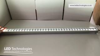 LED Batten LedTech Slimline Batten 36x1w Cool White 1 Metre IP65 | 100.372