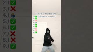 Straykids random dance