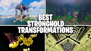 BEST Minecraft Stronghold Transformations of ALL Time