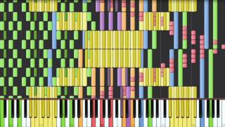 [Black MIDI] Synthesia - Nico Nico Douga Meteor Shower ~740K Notes