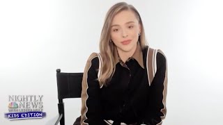 Five Questions For Actress Chloë Grace Moretz | Nightly News: Kids Edition