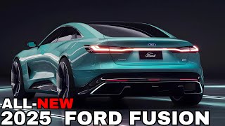 2025 Ford Fusion Redesigned! - Finally!