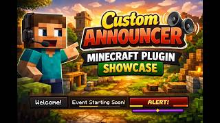 Best Announcer Plugin for your Minecraft Server *1.21* 🔥
