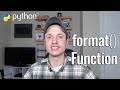 Beginner Python #3.1 - String Basics - Format Function