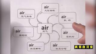 【英语基础】快速记忆单词air！