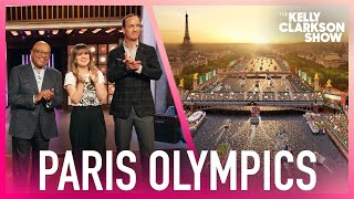Kelly Clarkson, Peyton Manning & Mike Tirico Preview Paris Olympics Opening Ceremony
