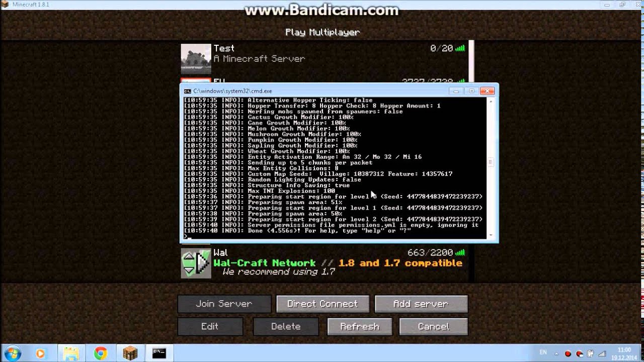 Minecraft Kako Napraviti Server Spigot Youtube