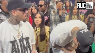 Chris Brown "BM" Ammika On Red Alert With Their Son At Complexcon