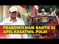 Momen Prabowo, Kapolri hingga Panglima TNI Keliling Naik Rantis di Apel Kasatwil Polri