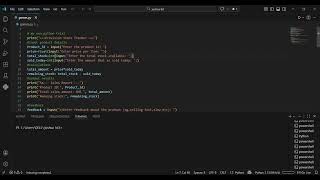 Print("My first python code")