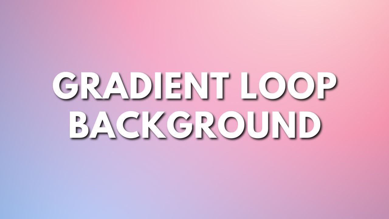 4k Gradient Loop Background No Copyright Royalty Free Download