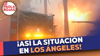 Crítica situación por los incendios forestales en Los Ángeles, California | DPC con Paola Rojas