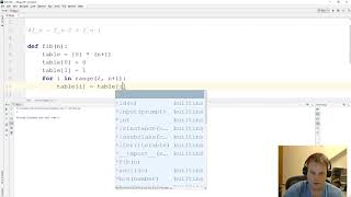 Calculate Fibonacci Numbers with Dynamic Programming in Python