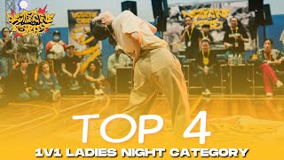 Amanda vs Kaye | 1v1 Ladies Night | TOP 4 | DESTRUCTIVE STEPS 14